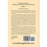 A Century of Growth, or The History of the Church in Western Maryland [2 volumes] back cover