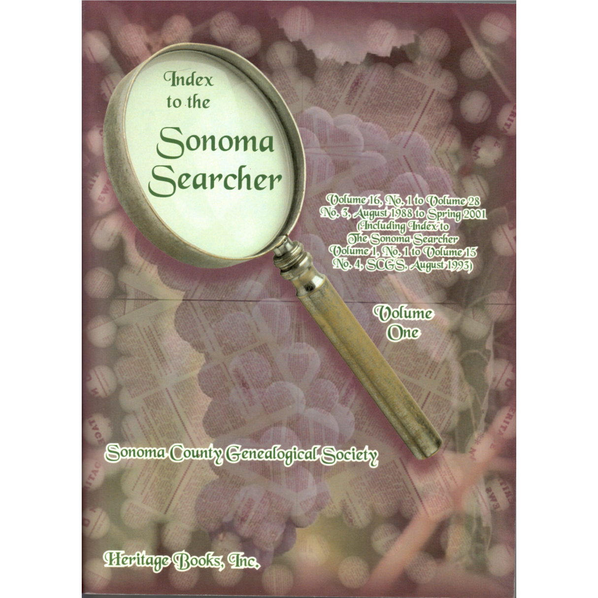 Index to the "Sonoma Searcher"