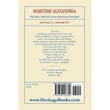 Maritime Alexandria [Virginia]: The Rise and Fall of an American Entrepôt back cover