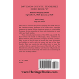 Davidson County, Tennessee, Deed Book Z: Personal Property Deeds, September 5, 1835-January 2, 1838 back cover