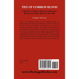 Ties of Common Blood: A History of Maine's Northeast Boundary Dispute with Great Britain, 1783-1842 back cover