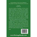 Centennial History of the Society of Mayflower Descendants in the State of North Carolina, 1924-2024