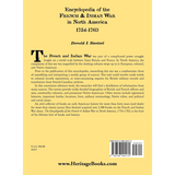 Encyclopedia of the French and Indian War in North America, 1754-1763 back cover