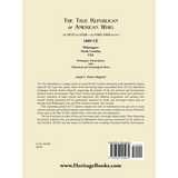 The True Republican, or American Whig: "The Truth Our Guide, The Public Good Our End" 1809 CE, Wilmington, North Carolina, USA back cover