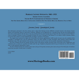 Marriage License Affidavits, 1861-1921, Sonoma County, California: Volume 3, N-Z back cover