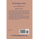 The DesLoges Family back cover