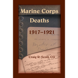 Marine Corps Deaths, 1917-1921