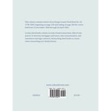 Orange County, Virginia Deed Book Abstracts, 1800-1802 back cover