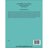 Prince William County, Virginia District Court Orders, 1793 (Part 2) back cover