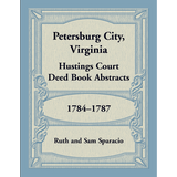 Petersburg City, Virginia Hustings Court Deed Book, 1784-1787