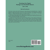 Petersburg City, Virginia Hustings Court Deed Book, 1787-1790 back cover