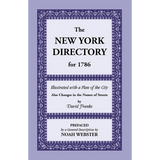 New York Directory for 1786