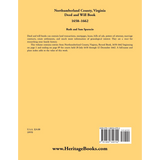 Northumberland County, Virginia Deed and Will Book Abstracts, 1658-1662 back cover