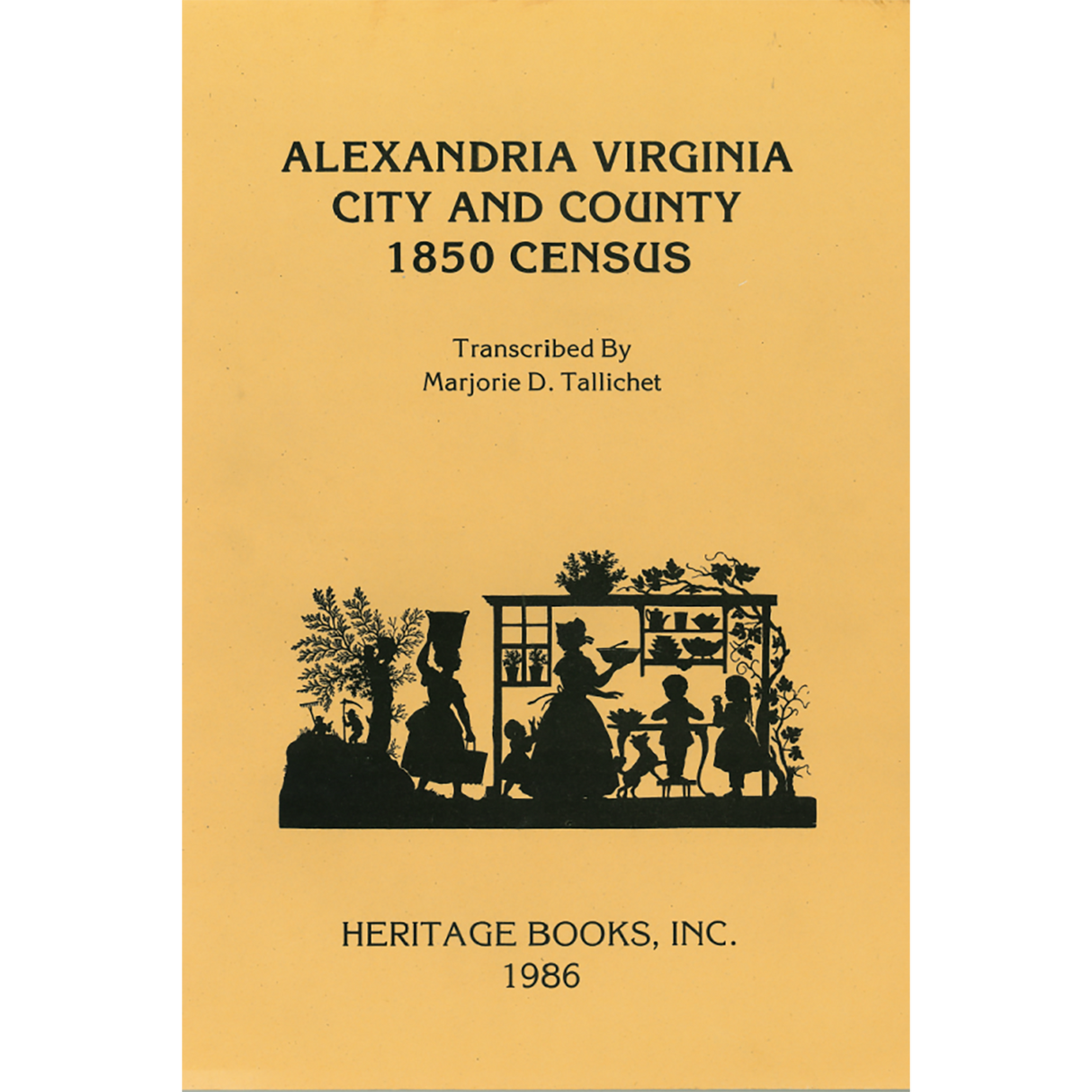 Alexandria Virginia City and County 1850 Census