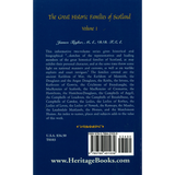 The Great Historic Families of Scotland, Volume 1 back cover