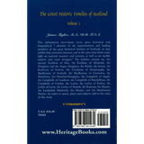 The Great Historic Families of Scotland, Volume 1 back cover