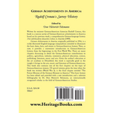 German Achievements in America: Rudolf Cronau's Survey History back cover