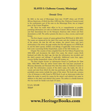 Slaves I, Claiborne County, Mississippi back cover