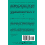 Pioneer History of the Holland Purchase of Western New York, Part 1 and 2 back cover