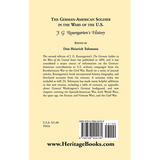 The German-American Soldier in the Wars of the U.S.: J. G. Rosengarten's History back cover