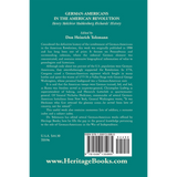 German Americans in the Revolution: Henry Melchoir Muhlenberg Richards' History back cover