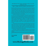 Revolutionary War Veterans, Chenango County, New York, Volume IV, S-Z back cover