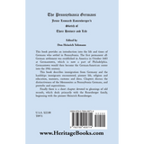 The Pennsylvania Germans: Jesse Leonard Rosenberger's Sketch of Their History and Life back cover