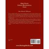 Ohio Valley German Biographical Index back cover