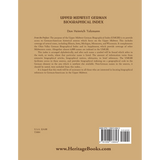 Upper Midwest German Biographical Index back cover