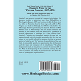 Early Western Travels, 1748-1846: Volume IV, Cuming's Tour to the Western Country (1807-1809) back cover