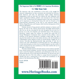The Important Role of the Irish in the American Revolution back cover