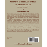 Unionists in the Heart of Dixie: 1st Alabama Cavalry, USV, Volume III back cover