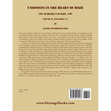 Unionists in the Heart of Dixie: 1st Alabama Cavalry, USV, Volume IV back cover