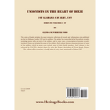 Unionists in the Heart of Dixie: 1st Alabama Cavalry, USV, Index to Volumes I-IV back cover