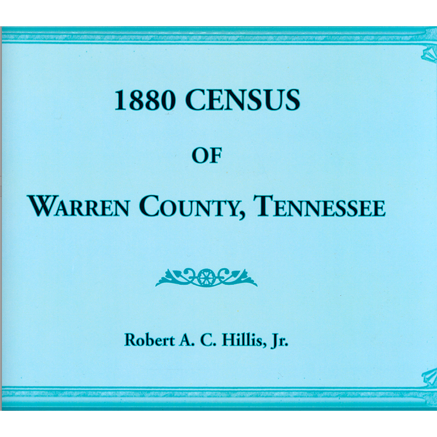 1880 Warren County, Tennessee Census