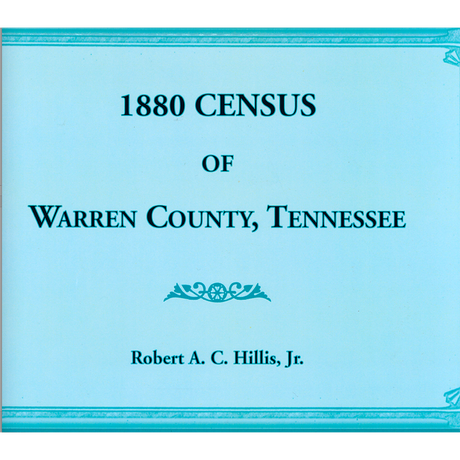 1880 Warren County, Tennessee Census