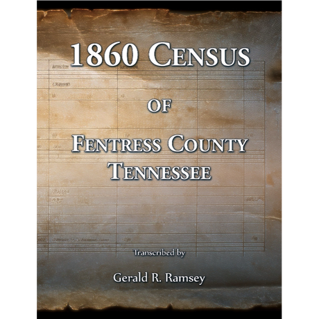 1860 Census of Fentress County, Tennessee