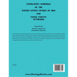 Population Schedule of the United States Census of 1860 for Cocke County, Tennessee