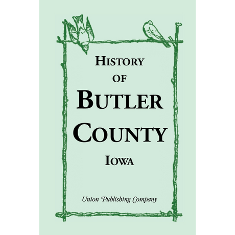 History of Butler County, Iowa