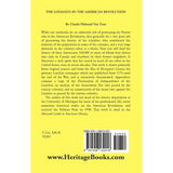 The Loyalists in the American Revolution back cover