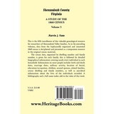 Shenandoah County, Virginia: A Study of the 1860 Census, Volume 5 back cover