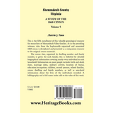 Shenandoah County, Virginia: A Study of the 1860 Census, Volume 5 back cover