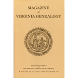 Magazine of Virginia Genealogy: Volume 23, no. 3