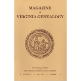 Magazine of Virginia Genealogy: Volume 25, no. 2