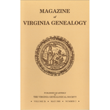 Magazine of Virginia Genealogy: Volume 26, no. 2