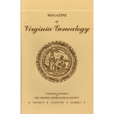 Magazine of Virginia Genealogy, Volume 29, Issue 3
