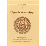 Magazine of Virginia Genealogy, Volume 32, Number 2, 1994