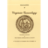 Magazine of Virginia Genealogy, Volume 34, Issue 3