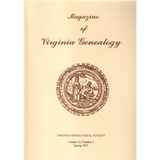 Magazine of Virginia Genealogy, Volume 35, Number 2, 1997