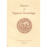 Magazine of Virginia Genealogy, Volume 35, Number 3, 1997
